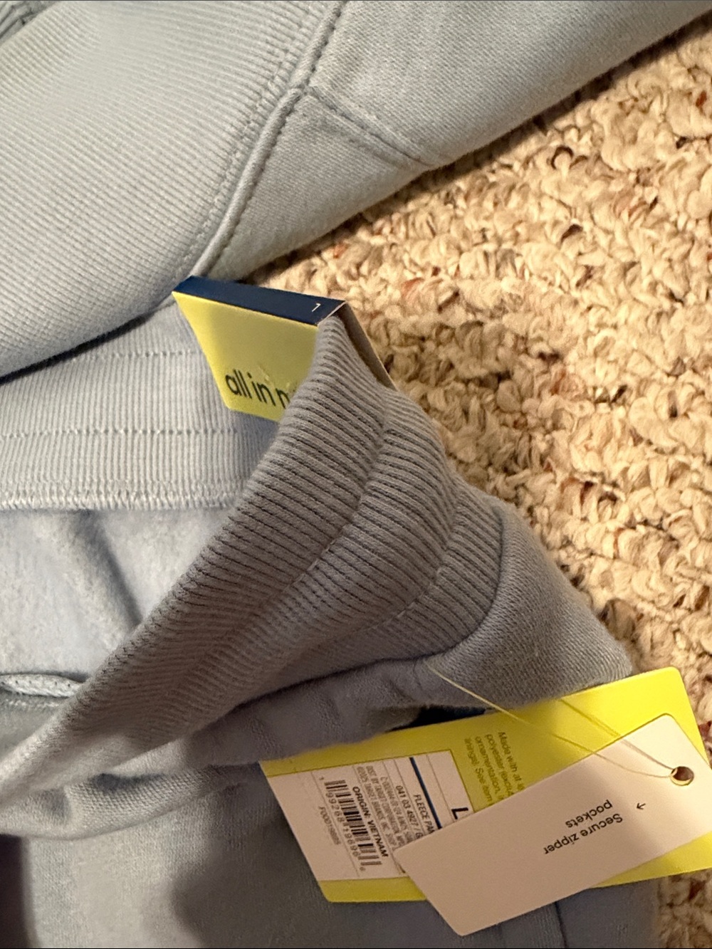 all in motion Women's Dusty Blue Jogger Set - Hoodie & Track Pants - Picture 2 of 6